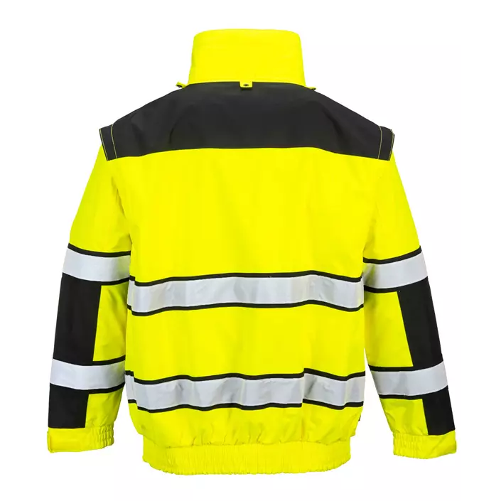 Portwest 3-in-1 pilotjacket, Yellow/Black, large image number 1
