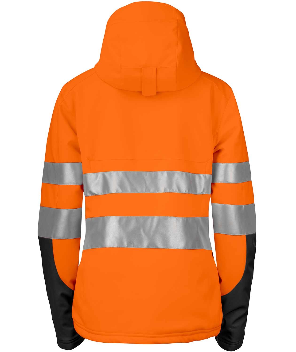 ProJob Damen Winterjacke 6424, Orange/Schwarz