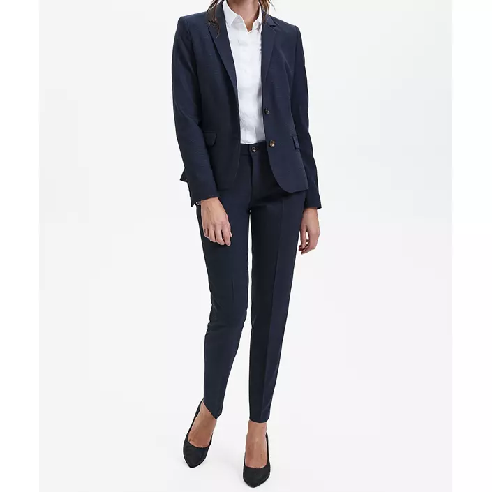 Sunwill Bistretch Modern fit dame ullbukse, Navy, large image number 1