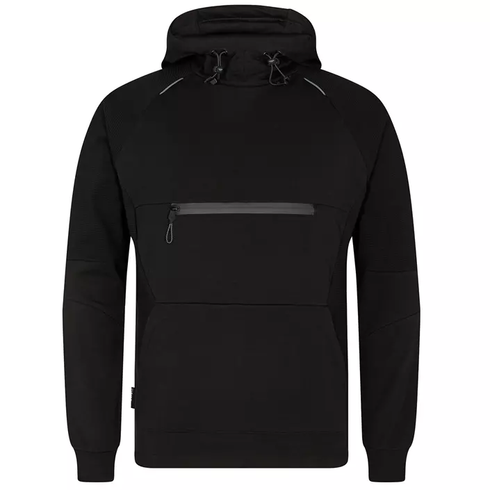 Engel X-treme hoodie, Svart, large image number 0