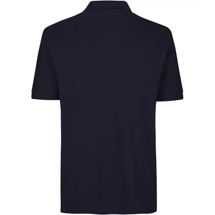 ID PRO Wear Polo T-shirt med brystlomme, Marine, large image number 1