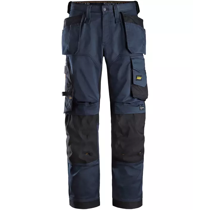 Snickers AllroundWork craftsman trousers 6251, Navy/Black, large image number 0