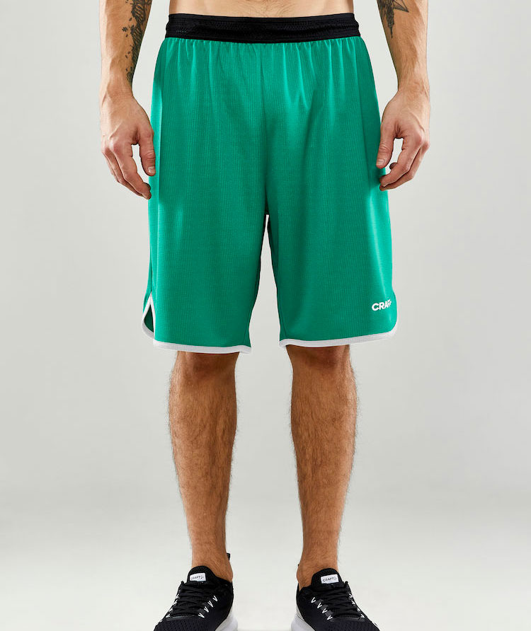 Craft Progress Basket shorts, Team green