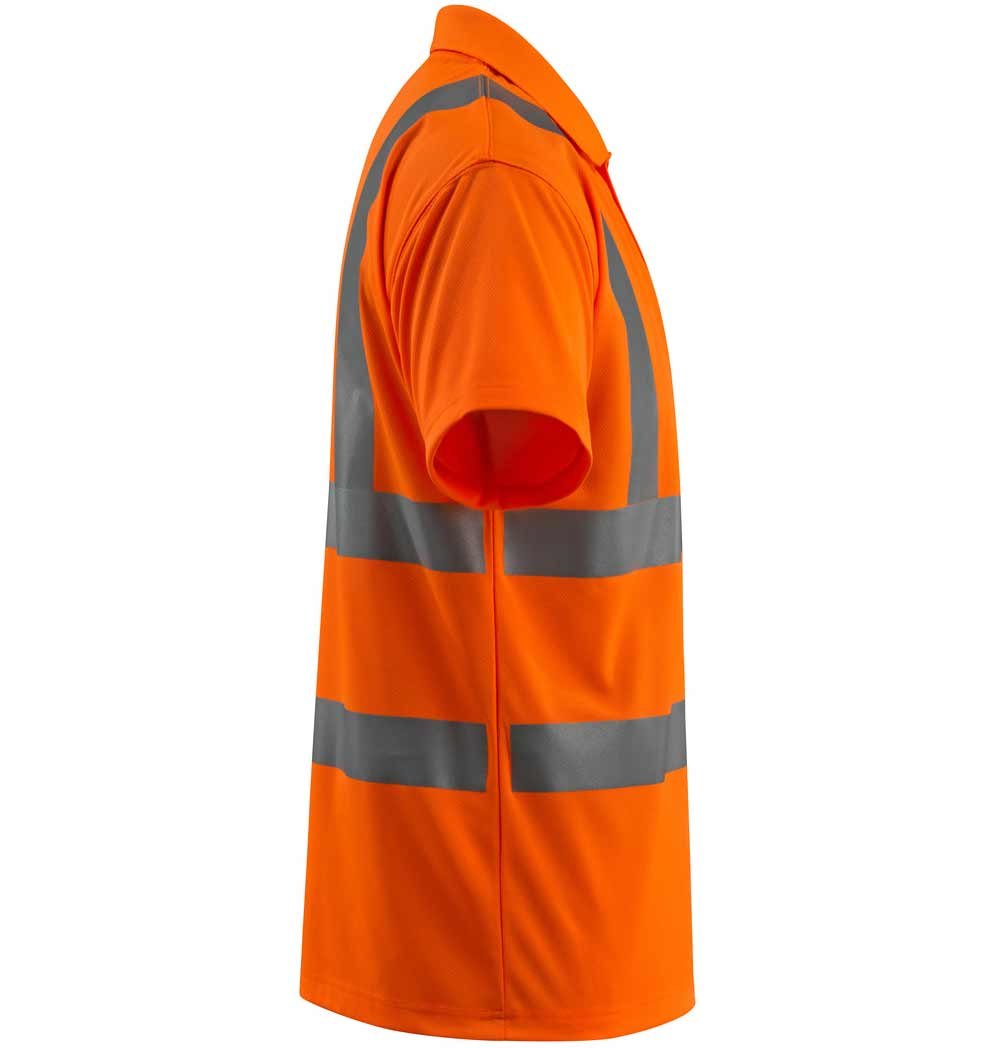 Mascot Safe Light Bowen polo shirt, Hi-vis Orange, large image number 3