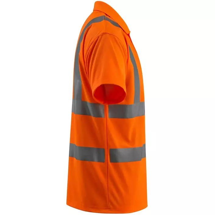 Mascot Safe Light Bowen Poloshirt, Hi-vis Orange, large image number 3