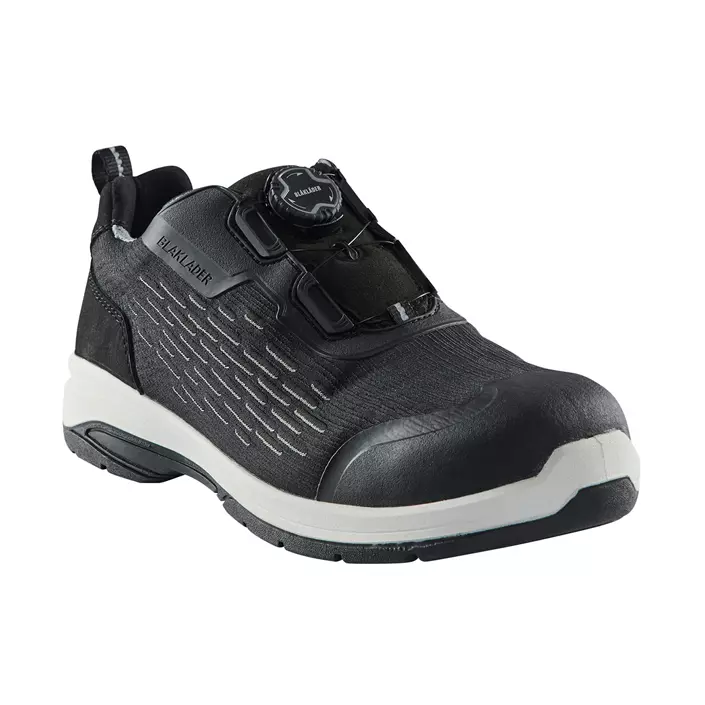 Blåkläder Cradle safety shoes S1P, Black/Medium grey, large image number 0