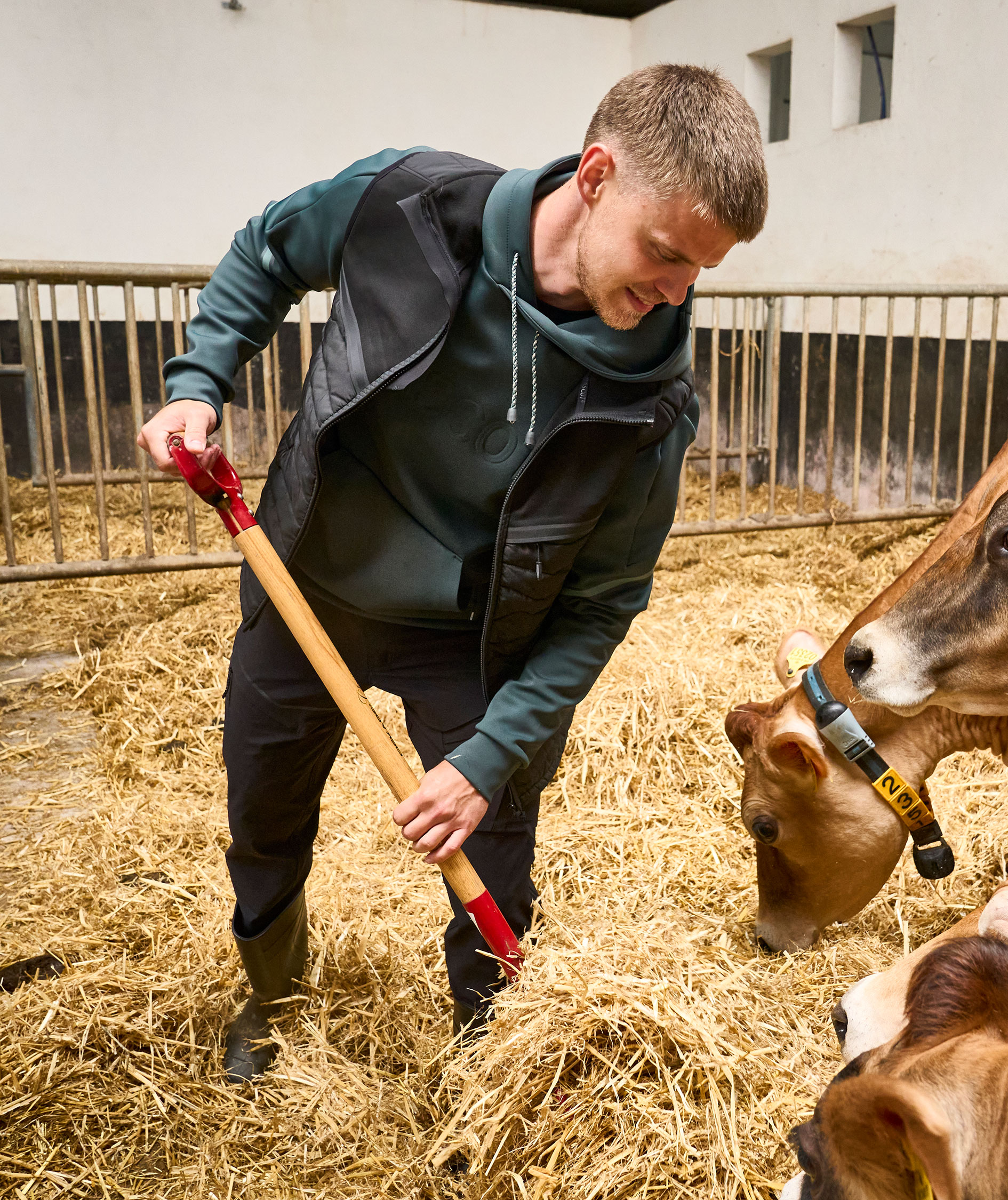 Mascot Customized fleece hettegenser, Skogsgr&oslash;nn