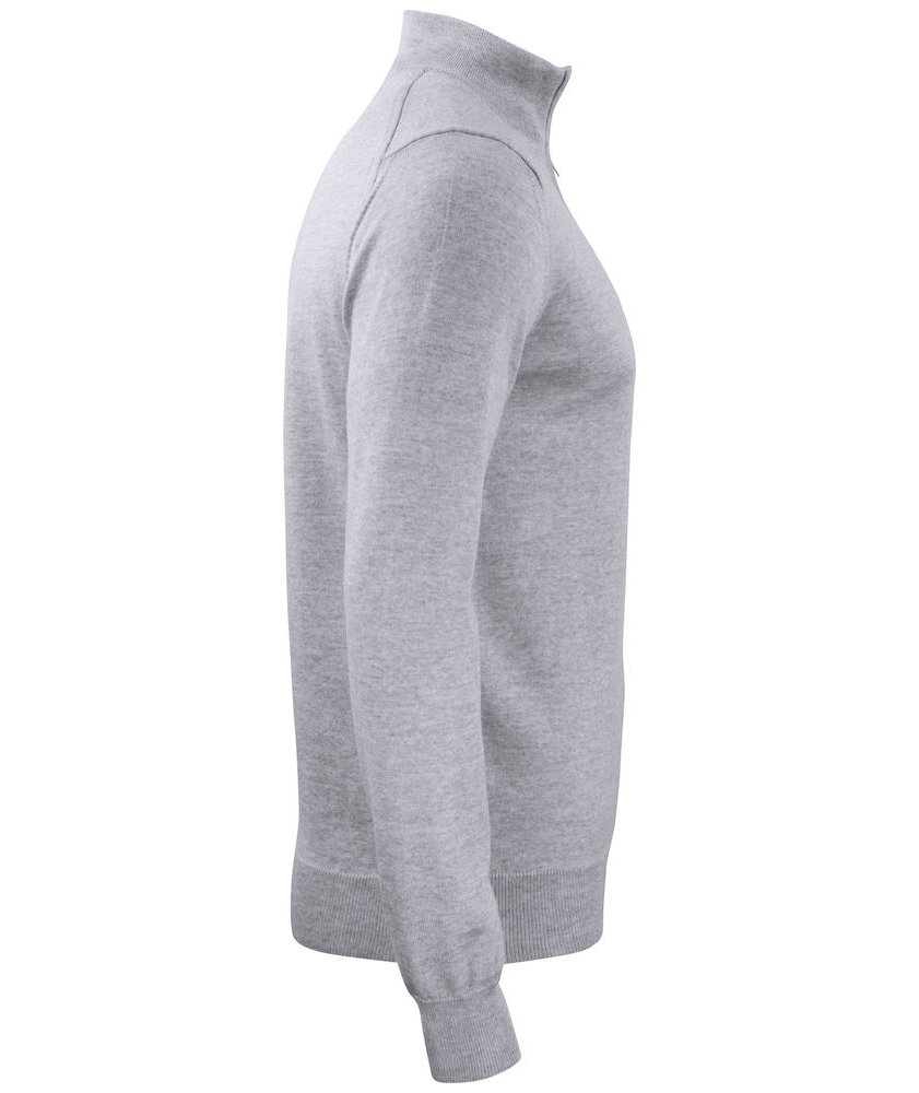 Cutter & Buck Everett  sweatshirt with merino wool, Grey Melange, large image number 4