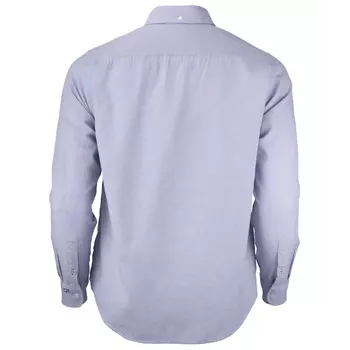 Cutter & Buck Belfair Oxford Modern fit skjorte, Blå/Hvit Stripete