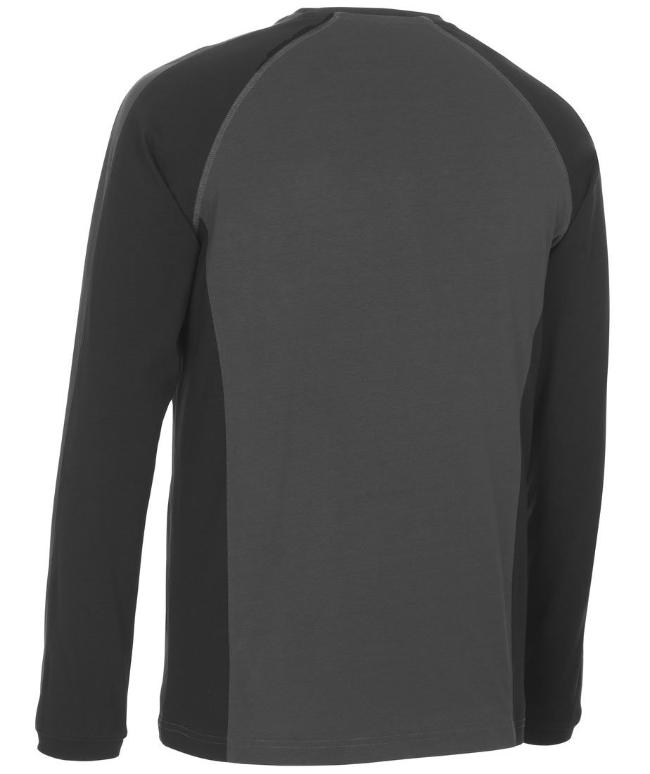 Mascot Bielefeld lang&auml;rmliges T-Shirt, Dunkel Anthrazitgrau/Schwarz, large image number 2