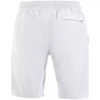 Clique Hollis sport shorts, White/Marine