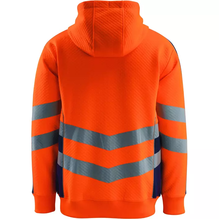 Mascot Safe Supreme Corby huvtröja, Varsel Orange/Mörk Marinblå, large image number 1