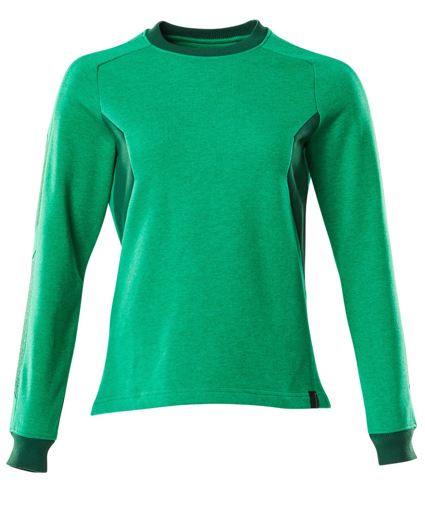 Mascot Accelerate dame sweatshirt, Gress gr&oslash;nt/gr&oslash;nn