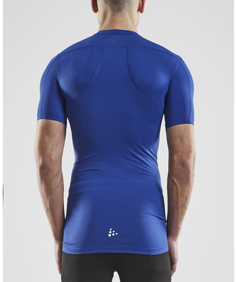 Craft Pro Control compression T-shirt, Club Cobolt, large image number 2