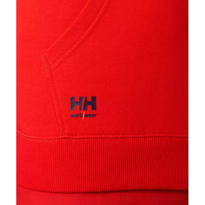 Helly Hansen Classic hoodie med dragkedja, Alert red, large image number 5