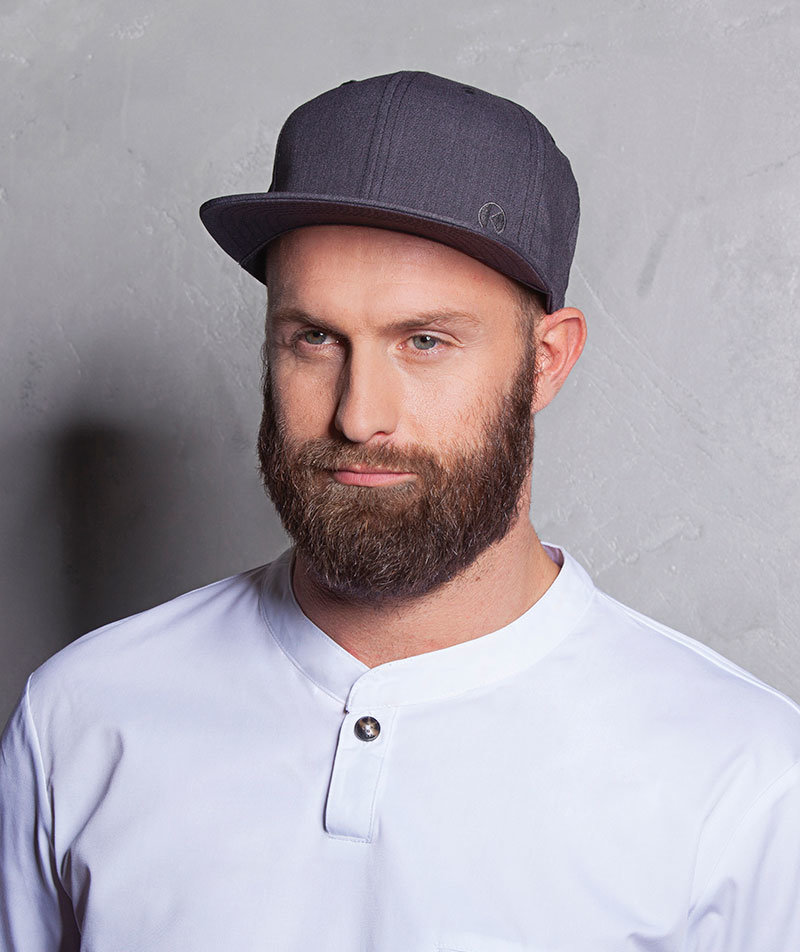 Karlowsky Jeans-style cap, Vintage Black