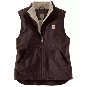 Carhartt Sherpa Mock dame vest, Dark brown