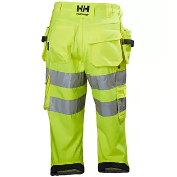 Helly Hansen Alna 3/4 Handwerkerhose, Hi-vis gelb/charcoal