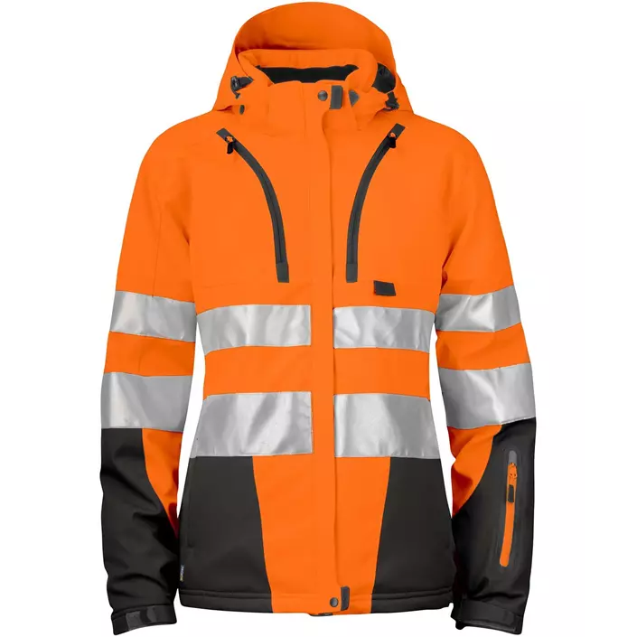ProJob women's winter jacket 6424, Orange/Black, large image number 0