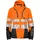 ProJob vinterjacka dam 6424, Orange/Svart, Orange/Svart, swatch