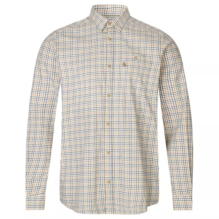 Seeland Shooting comfort fit skjorte, Classic yellow check, large image number 0