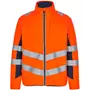 Engel Safety quilted jacket, Orange/Blue Ink