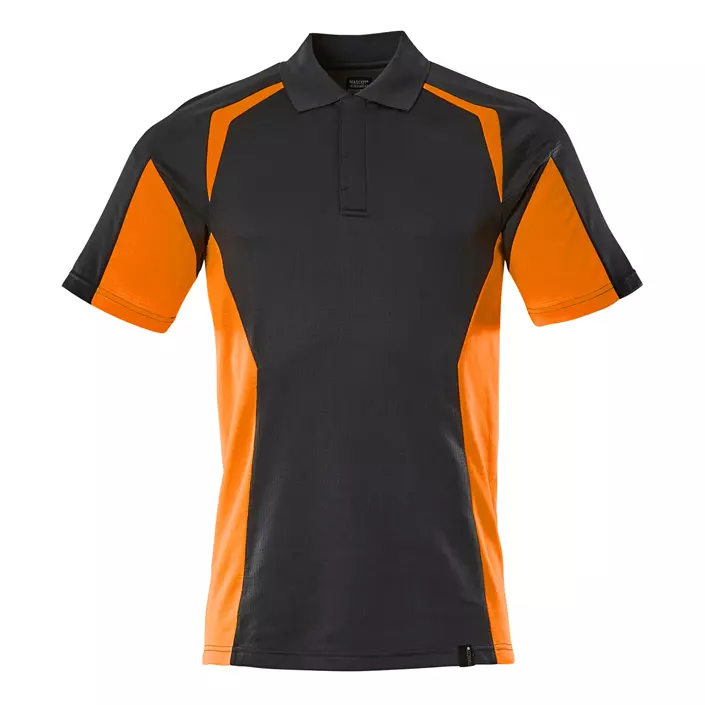 Mascot Accelerate Safe polo shirt, Dark Marine Blue/Hi-Vis Orange, large image number 0