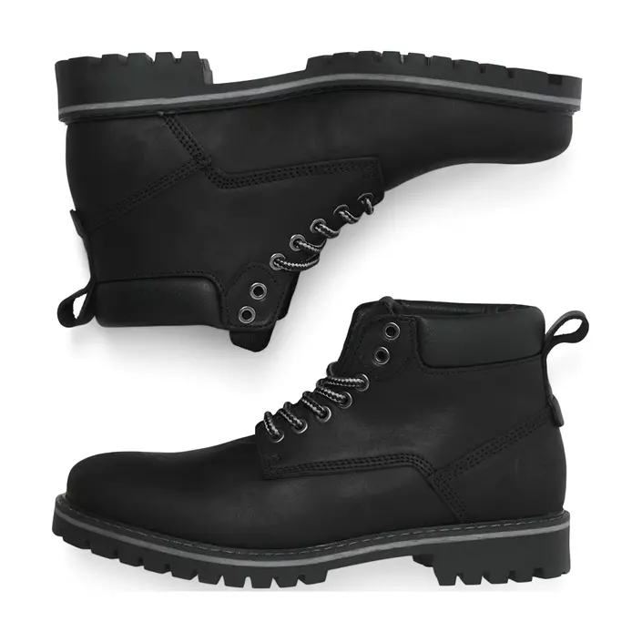 Jack & Jones JFWQUEENSWAY läderstövlar, Anthracite, large image number 2