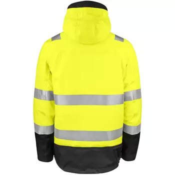 ProJob 3-in-1 work jacket, Hi-vis Yellow/Black