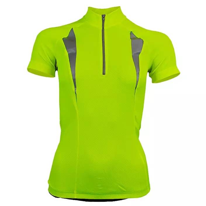 Vangàrd jersey Women bike T-shirt, Neon Yellow, large image number 0