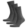 Westborn Basic 3-pack strumpor med ull, Mörk Grå Melerad, Mörk Grå Melerad Westborn Basic 3-pack strumpor med ull