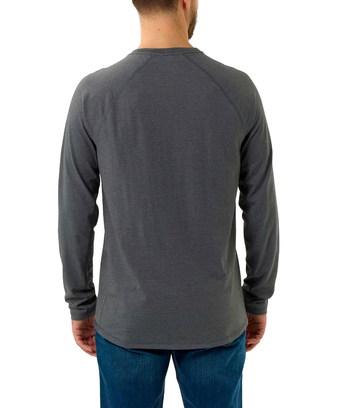 Carhartt Force Flex lang&auml;rmliges T-Shirt, Carbon Heather, large image number 1