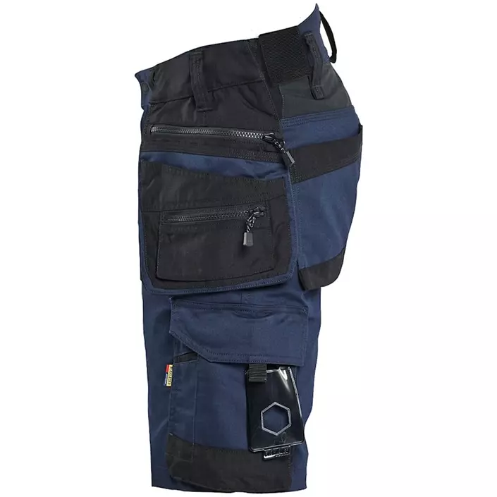 Blåkläder Striker håndværkershorts, Mørk Marine/Sort, large image number 3