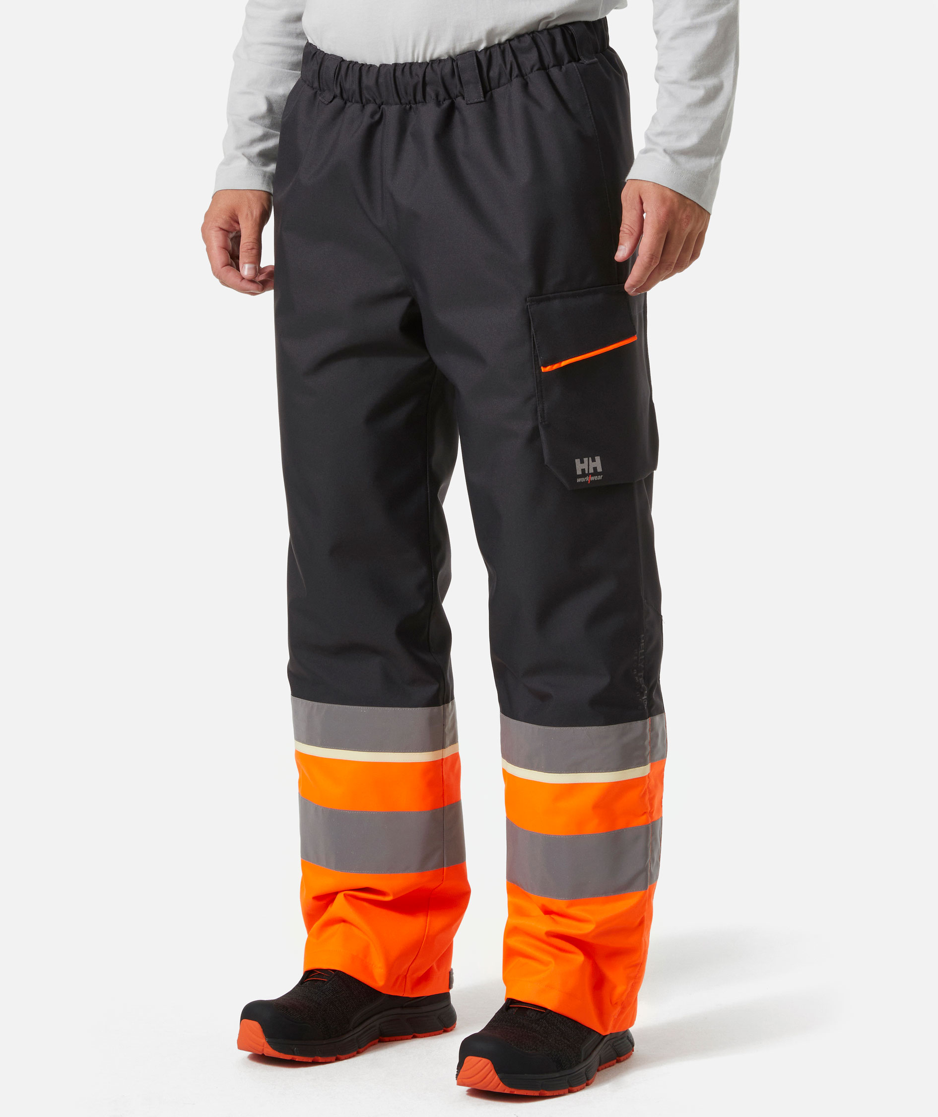 Helly Hansen UC-ME vinterbyxa, Varsel Orange/Ebony