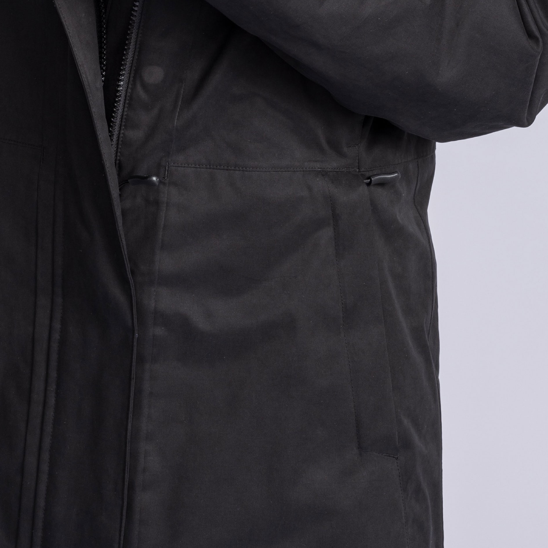 Pinewood dame vinter parkajakke, Black, large image number 6