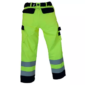 Ocean Thor work trousers, Hi-Vis Yellow/Navy