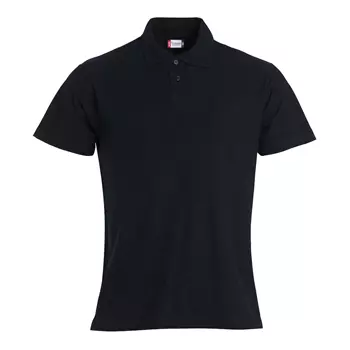 Clique Basic Polo T-Shirt für Kinder, Schwarz