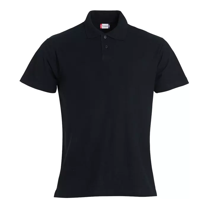 Clique Basic Polo T-Shirt für Kinder, Schwarz, large image number 0