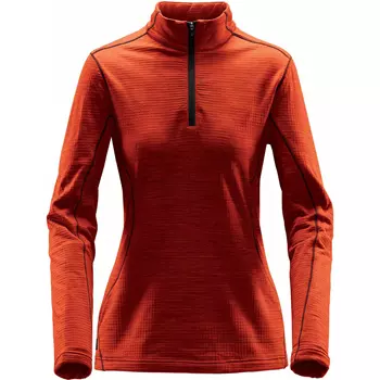 Stormtech women's long-sleeved baselayer sweater, Orange