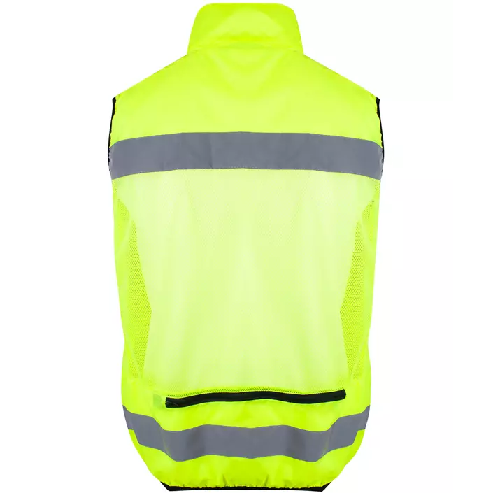 YOU Kil Resirkulert Hi-Vis vest, Safety yellow, large image number 1
