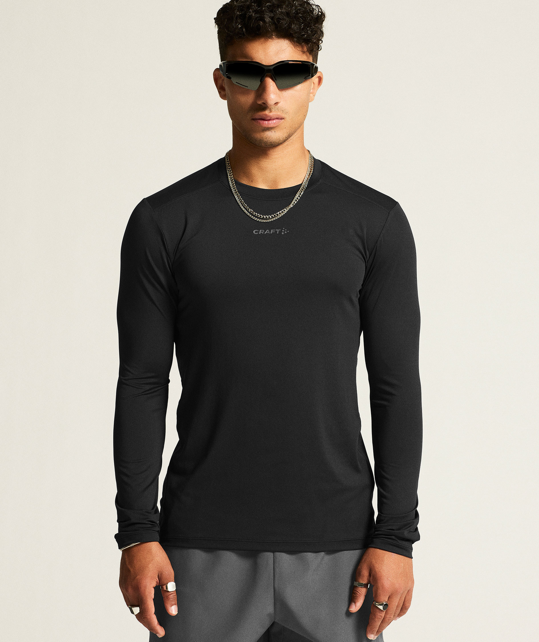 Craft ADV Essence long-sleeved T-shirt, Black