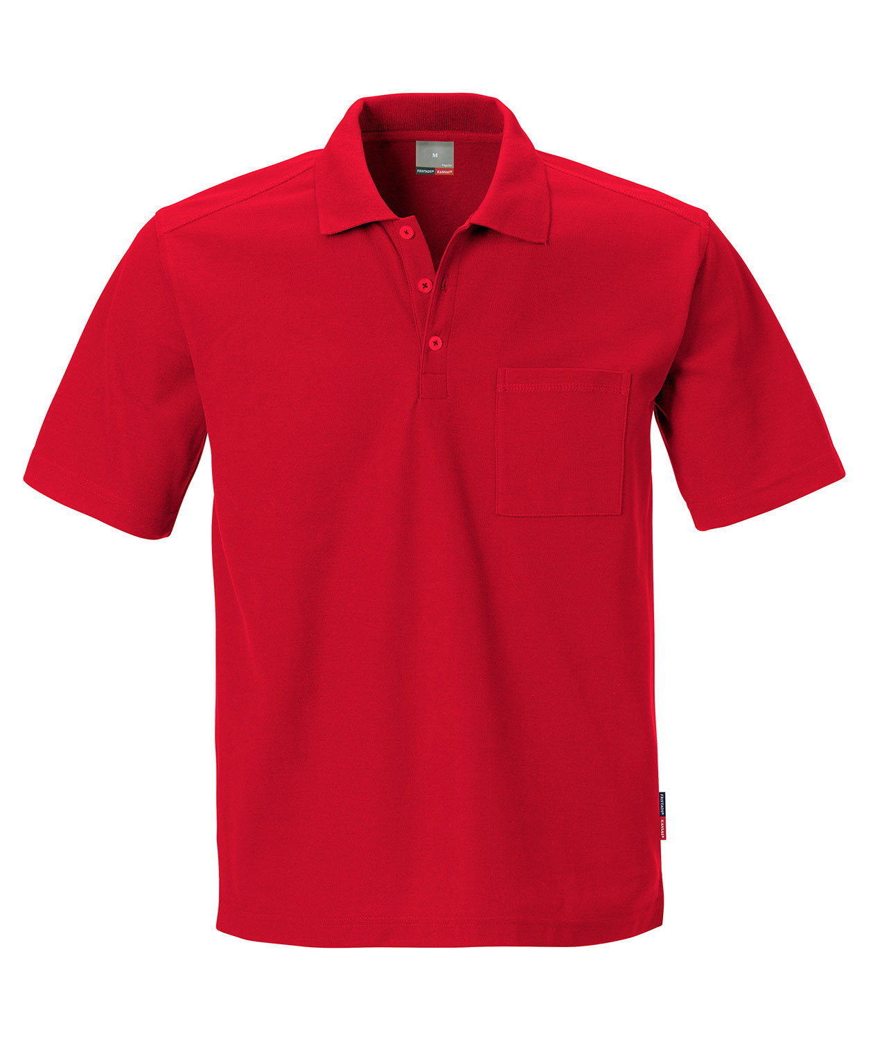 Kansas short-sleeved Polo shirt, Red