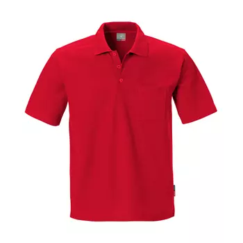Kansas kortærmet Polo T-shirt, Rød