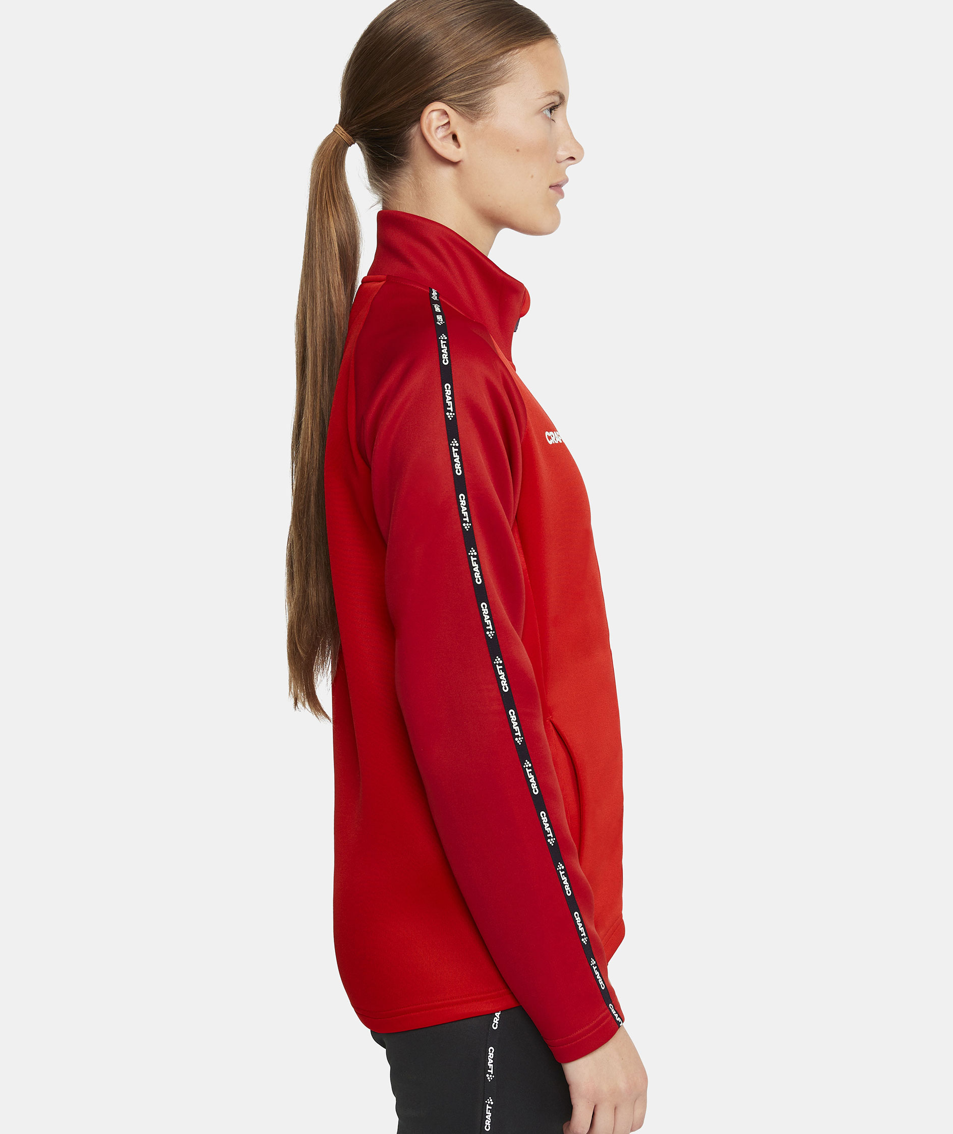 Craft Squad 2.0 dame cardigan, Bright Red-Express, large image number 6