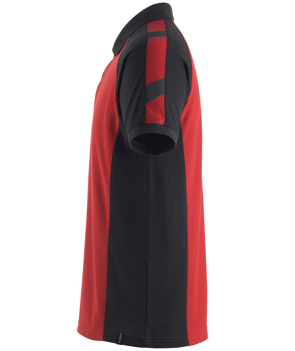 Mascot Unique polo shirt, Red/Black, large image number 1