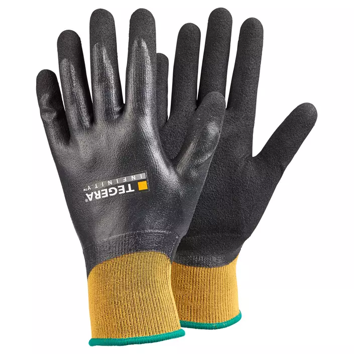 Tegera 8804 Infinity work gloves, water proof, Black/Yellow, large image number 0
