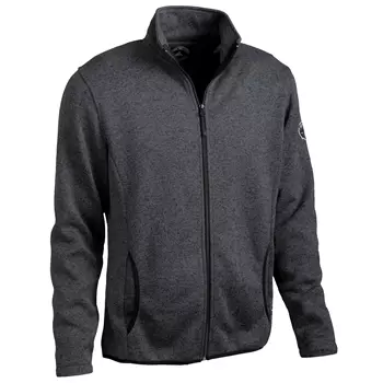 Matterhorn Almer knitted fleece jacket, Dark Grey
