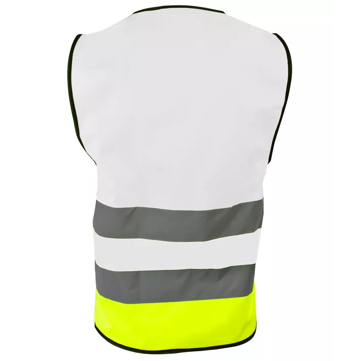YOU Eskilstuna reflective safety vest, White, large image number 1