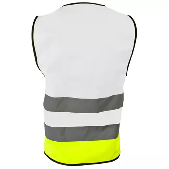 YOU Eskilstuna reflective safety vest, White