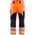 Blåkläder Multinorm arbejdsbukser, Hi-vis Orange/Marine, Hi-vis Orange/Marine, swatch